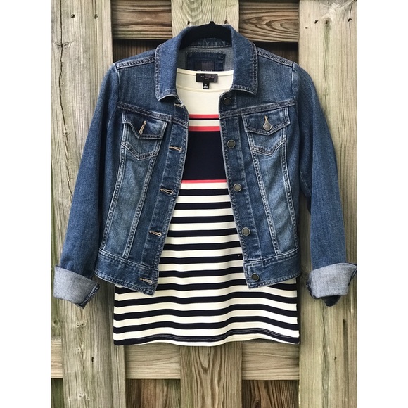 🌈LIMITED • Stretch Denim Jacket - Picture 2 of 4